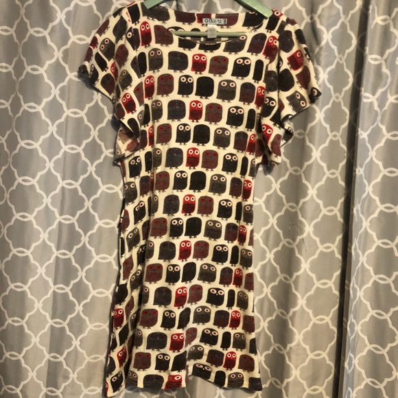 Owl 🦉 sweater dress, EUC, perfect for winter - Picture 2 of 3